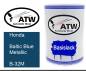 Preview: Honda, Baltic Blue Metallic, B-32M: 500ml Lackdose, von ATW Autoteile West.